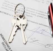 Keys to home and contract